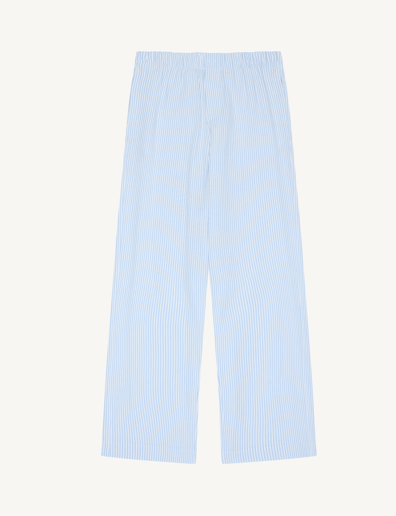 The Palazzo: Seersucker, Rain Blue Stripe - Image 2