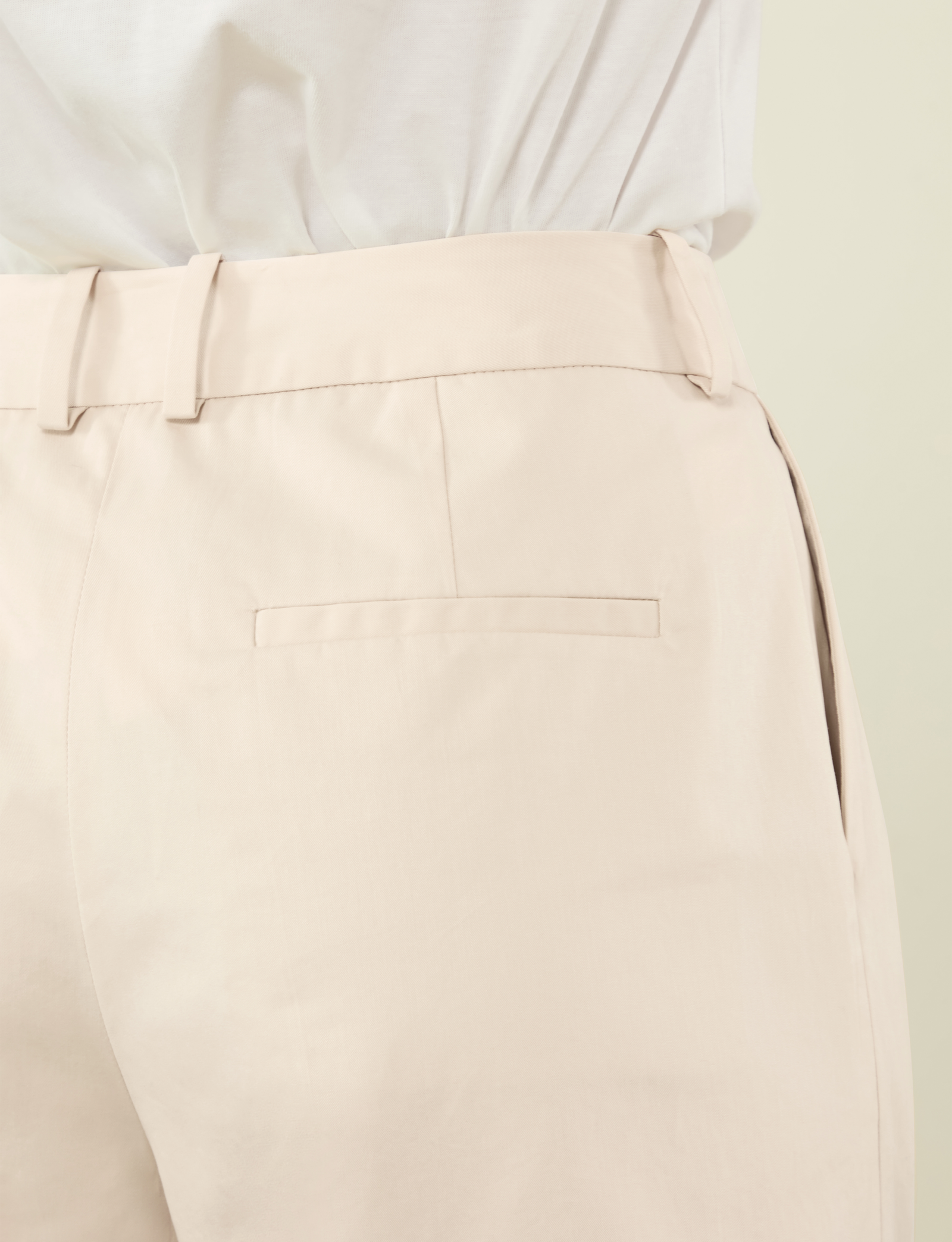 Rampling Trouser: Cotton, Fawn - Image 8
